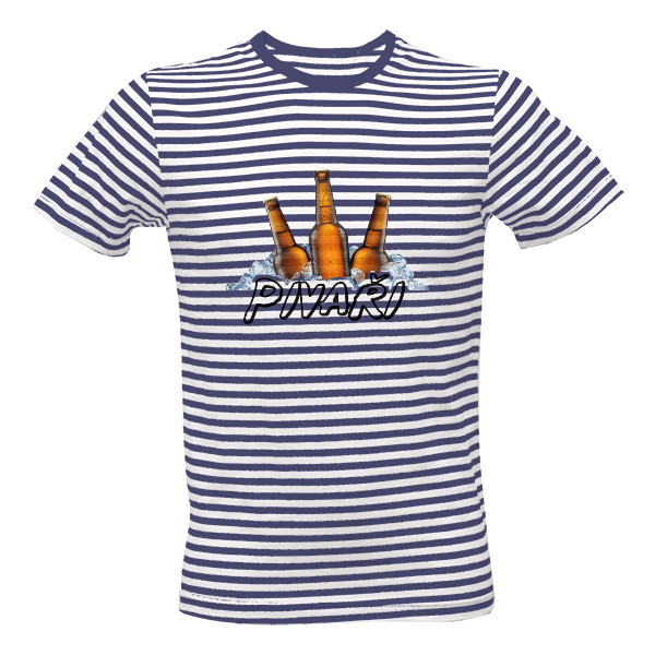 Tričko s potiskem Pivaři - námořnické, vodácké