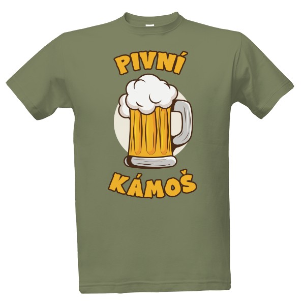 Tričko s potiskem Pivní kámoš