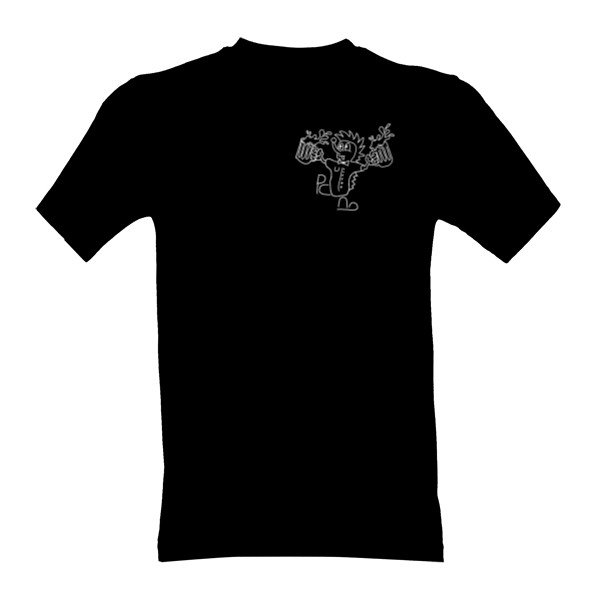 Tričko s potlačou pivný ježko