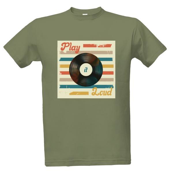 Tričko s potiskem Play it loud