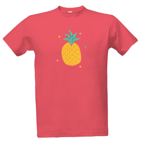 Tričko s potiskem Ananas