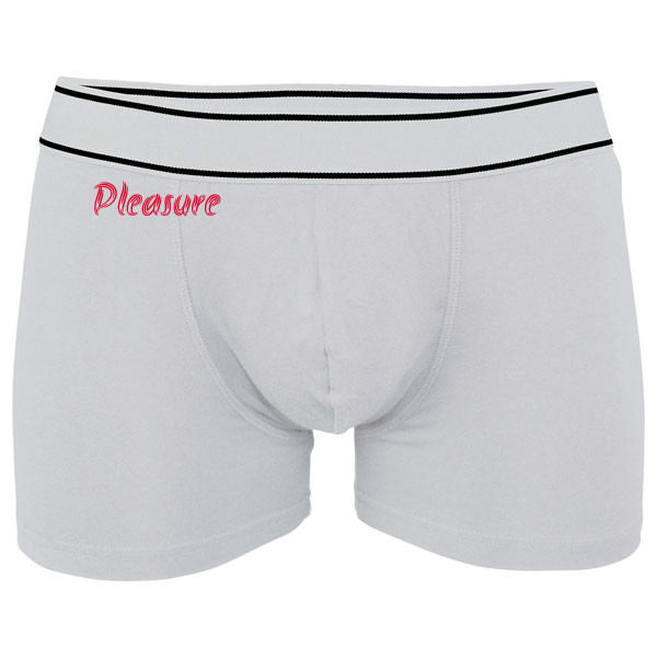 Boxerky Kariban s potiskem Pleasure boxerky