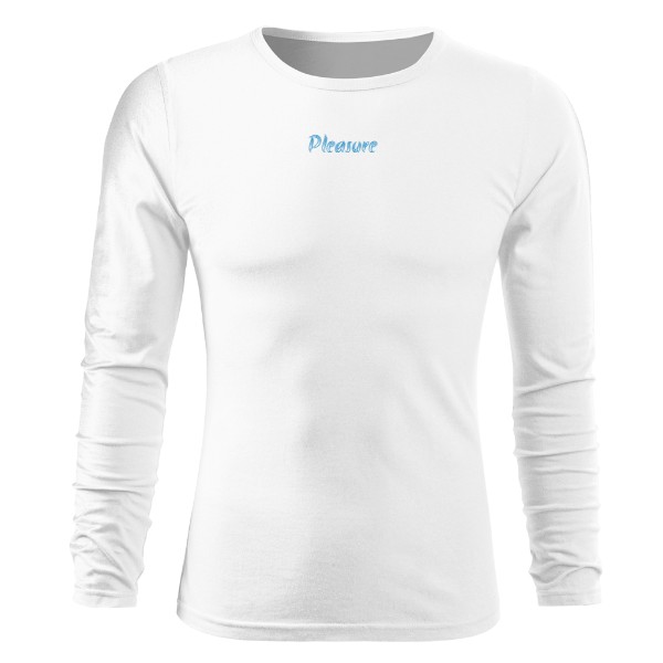 Tričko s potiskem Pleasure dlouhý rukáv