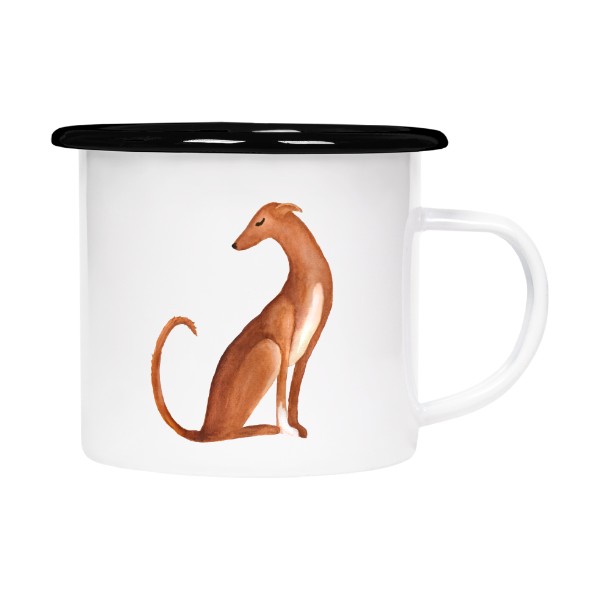 Plecháčik- smaltový lem s potlačou Plecháček Pepe