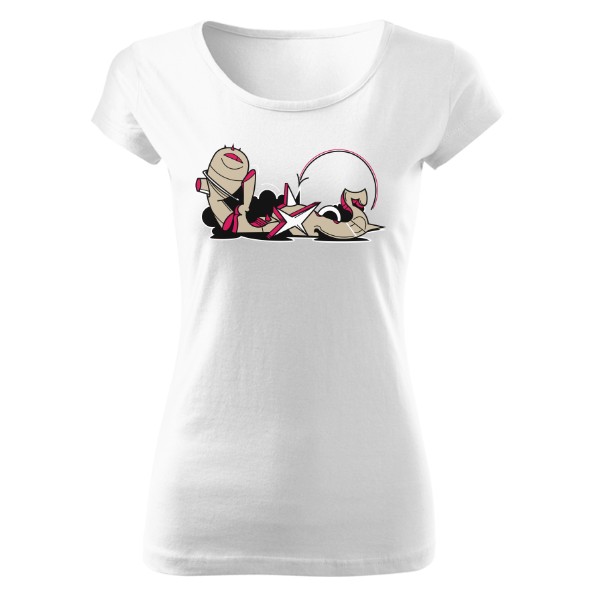 Tričko s potlačou PLS Rose Moon