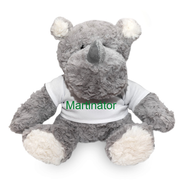 Nosorožec s potiskem Plyšák losa