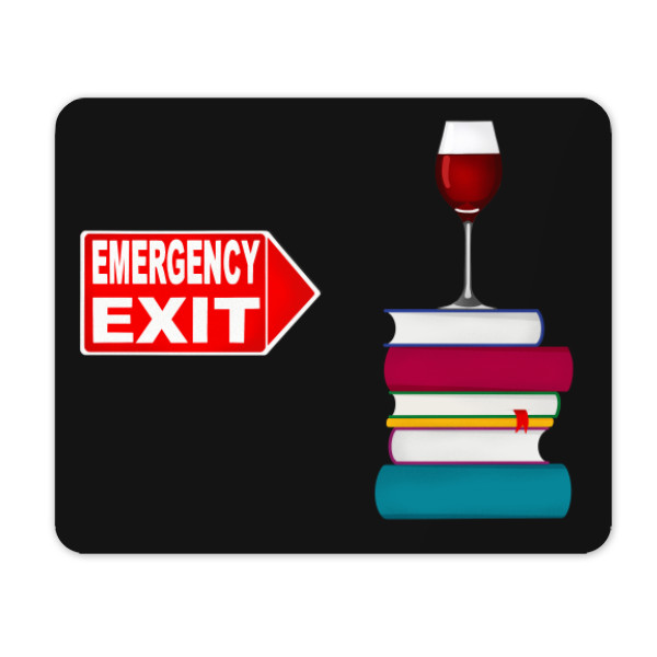 Podložka pod myš Emergency Exit