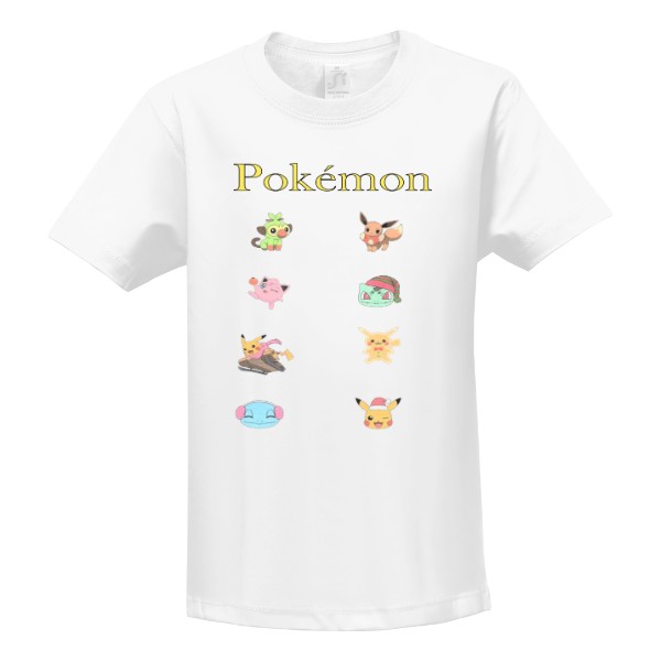 Tričko s potiskem Pokémoni 