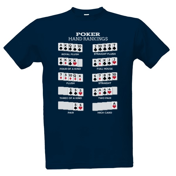 Poker hands T-shirt