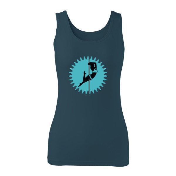 Tričko s potlačou Pole dance trik