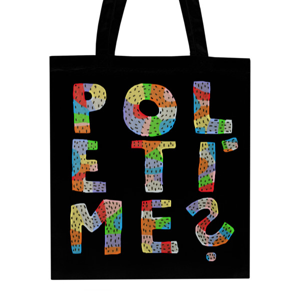 Nákupní taška unisex s potiskem Poletíme?