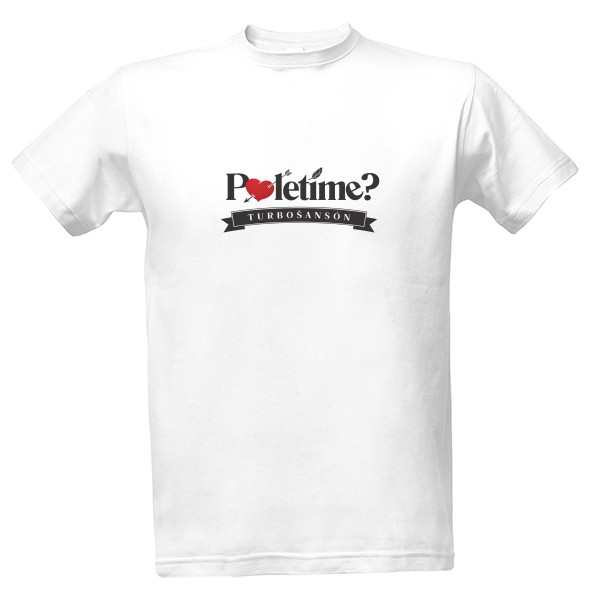 Tričko s potlačou Poletíme?