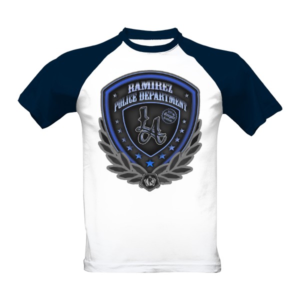 Tričko s potiskem Police Department Ramirez hip hop