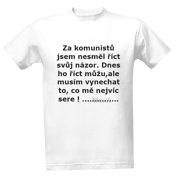 Tričko s potiskem Názor Klasika - 2