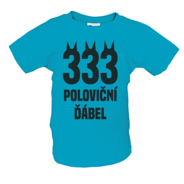 Tričko s potiskem Poloviční ďábel