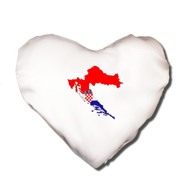 Polštář Milujeme Chorvatsko