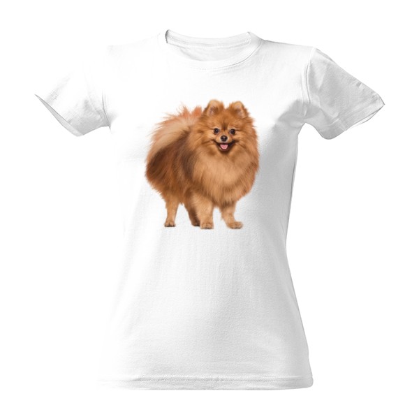 Tričko s potiskem Pomeranian