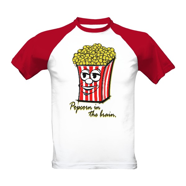 Tričko s potiskem Popcorn In The Brain Ramirez hip hop