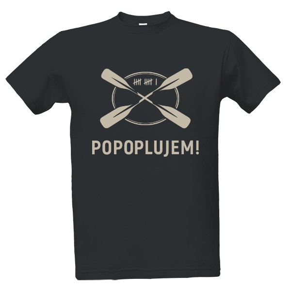 Tričko s potiskem Popoplujem