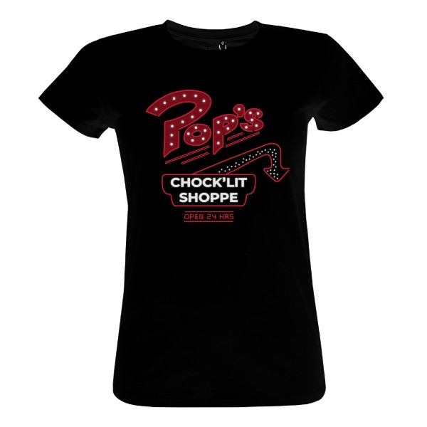 Tričko s potiskem Pop's Chock'lit Shoppe