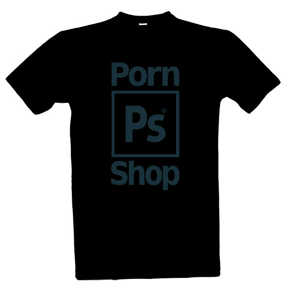 Tričko s potiskem PornoShop / 001