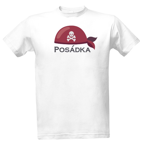 Tričko s potiskem Posádka