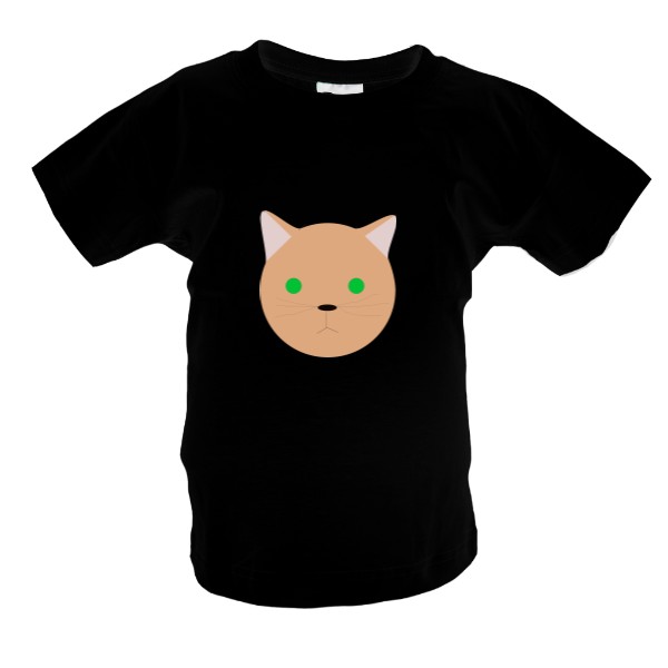 Tričko s potiskem kočka