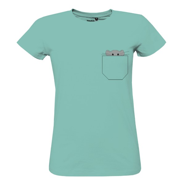 Tričko s potlačou Potkan v kapse