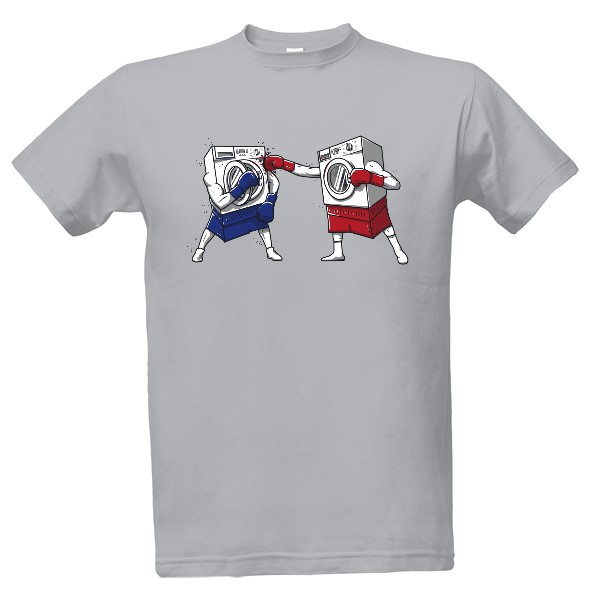 Tričko s potiskem Praní Praček