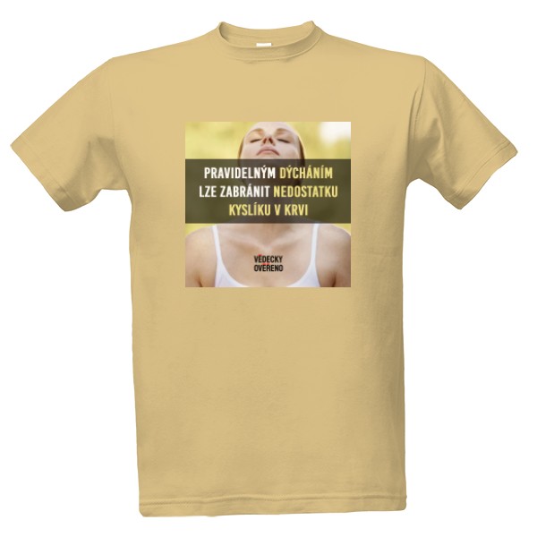Tričko s potiskem Pravidelné dýchání