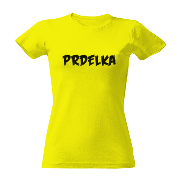 Tričko s potlačou Prdelka