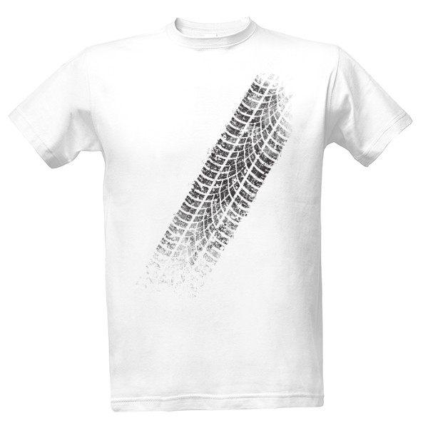 Tričko s potiskem Přejetý triko - Pánské