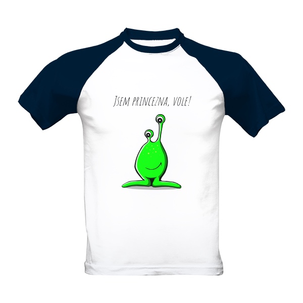 Tričko s potiskem Princezna triko