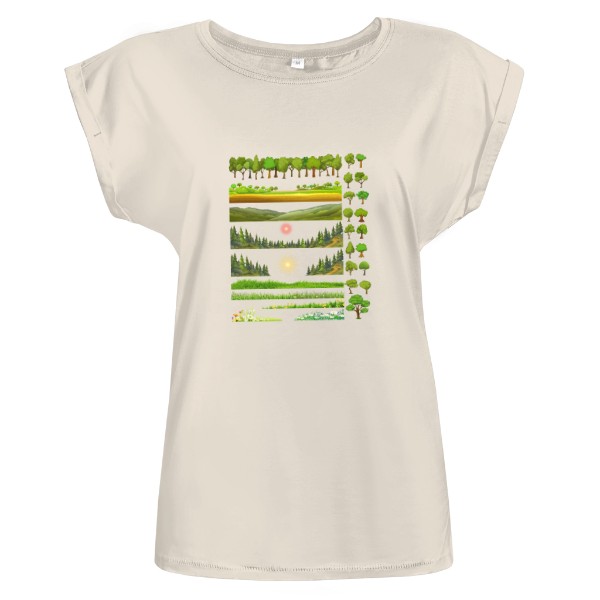 Tričko s potiskem Příroda