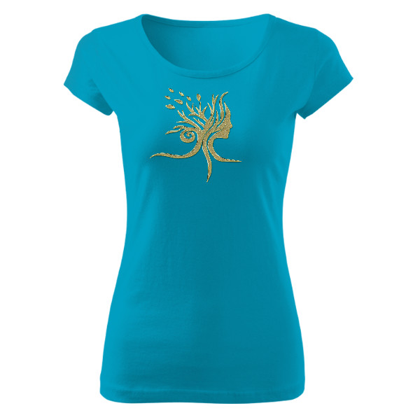 Tričko s potiskem Přírodní energie