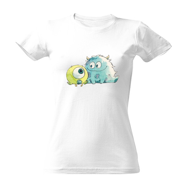Tričko s potiskem Dámské tričko příšerky 
