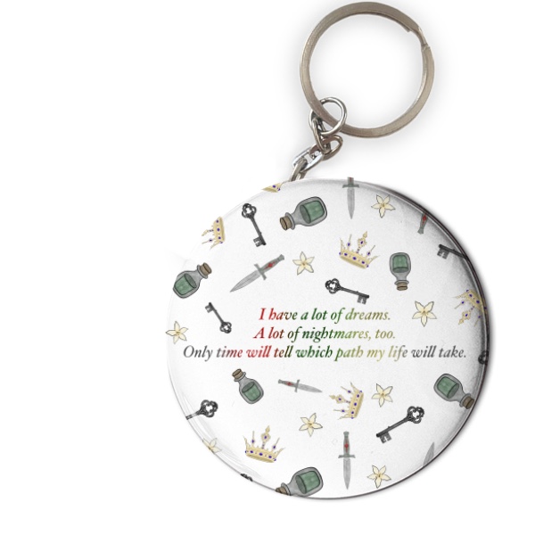 Přívěšek na klíče Ranhojička s citátem