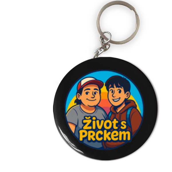 Přívěšek na klíče Život s Prckem 