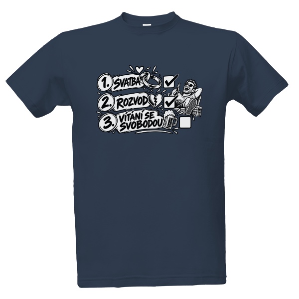 T-shirt Vítání se svobodou