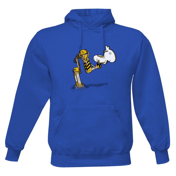 Pánská mikina s kapucí s potiskem Pro Extrémní děti