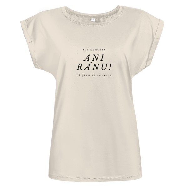 Tričko s potiskem Pro kámošku, která tě nenechala ve štychu