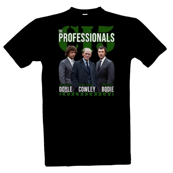 T-shirt Profesionálové - Bodie, Doyle a Cowley
