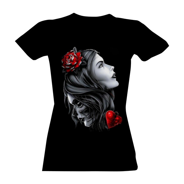 Tričko s potiskem Proměna ženy 1