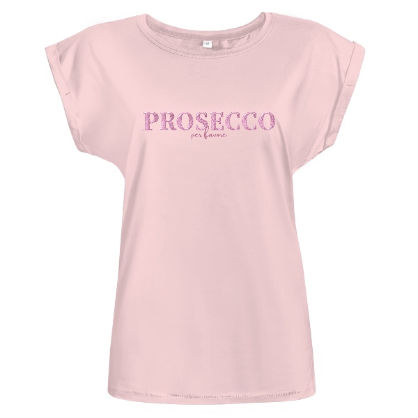 Prosecco per favore růžový nápis 