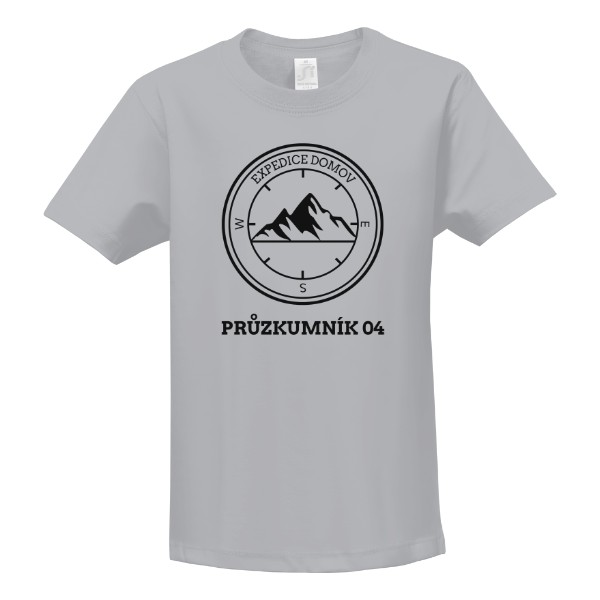 Tričko s potiskem Průzkumník 04