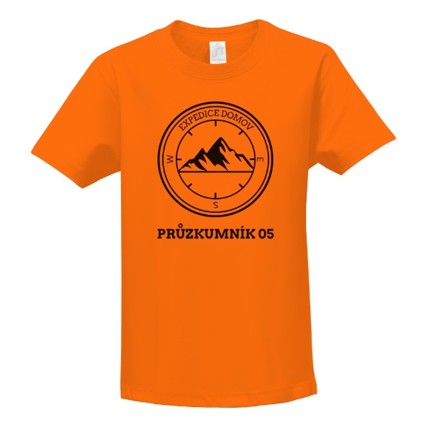 Tričko s potiskem Průzkumník 05