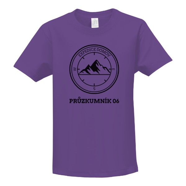 Tričko s potiskem Průzkumník 06