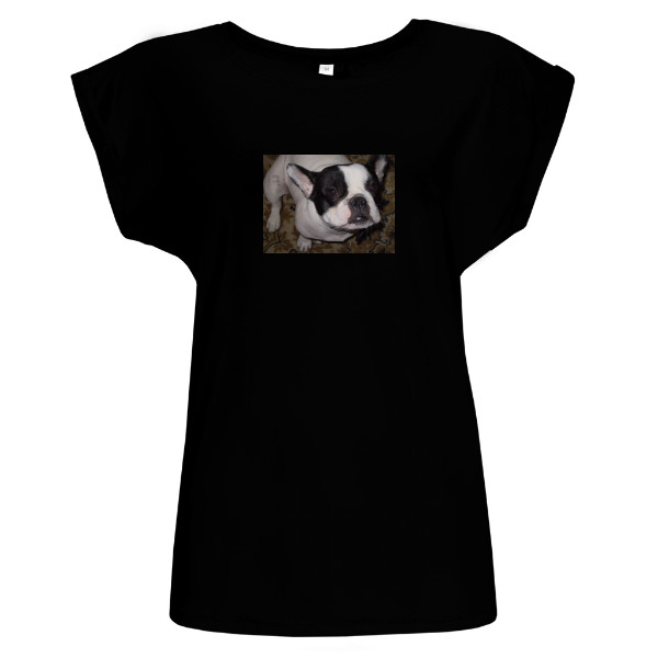 Tričko s potiskem francouzský buldoček