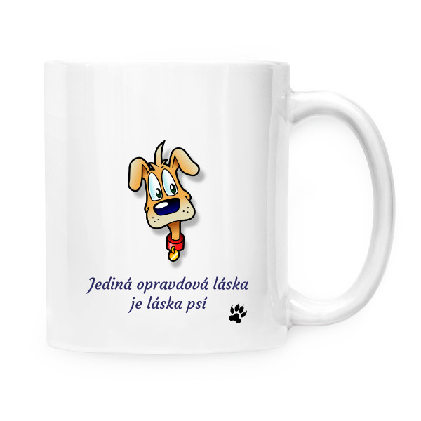 Tričko s potlačou Psí láska