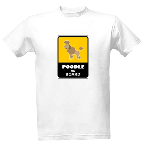 Tričko s potiskem Pudl